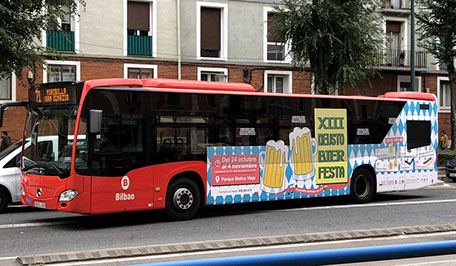 Publicidad Autobuses Bilbobus
