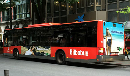 Publicidad Autobuses Bilbobus