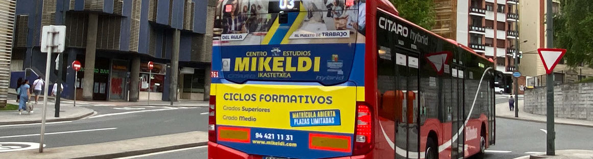 Publicidad Autobuses Bilbobus